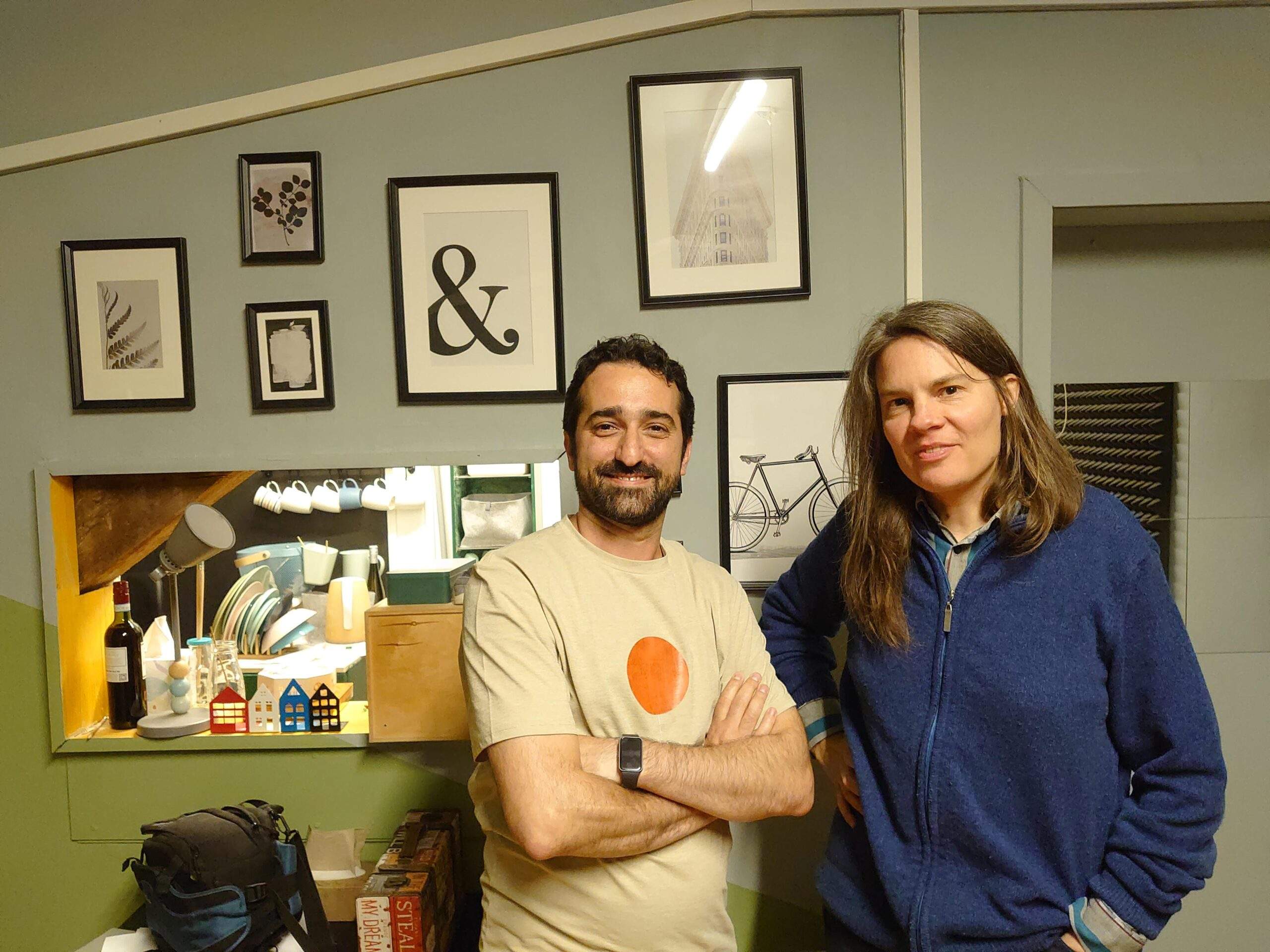 Bankett am Bankett FdR Interview mit Natalie und Pooyan