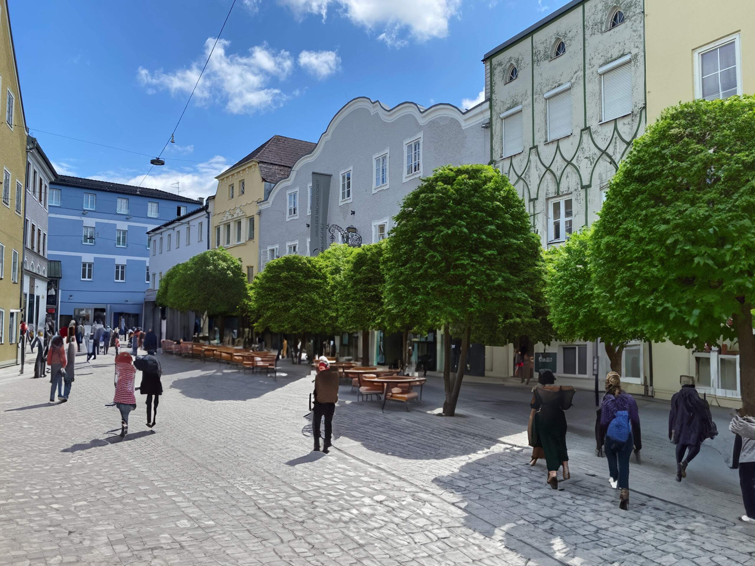 rainerstraße mit bäumen C david